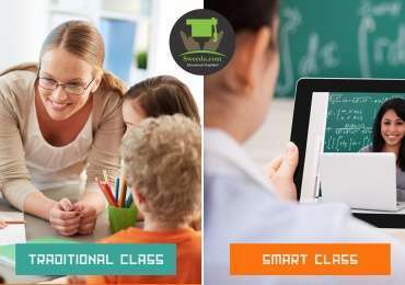Difference between Smart Education & Tradition Education.