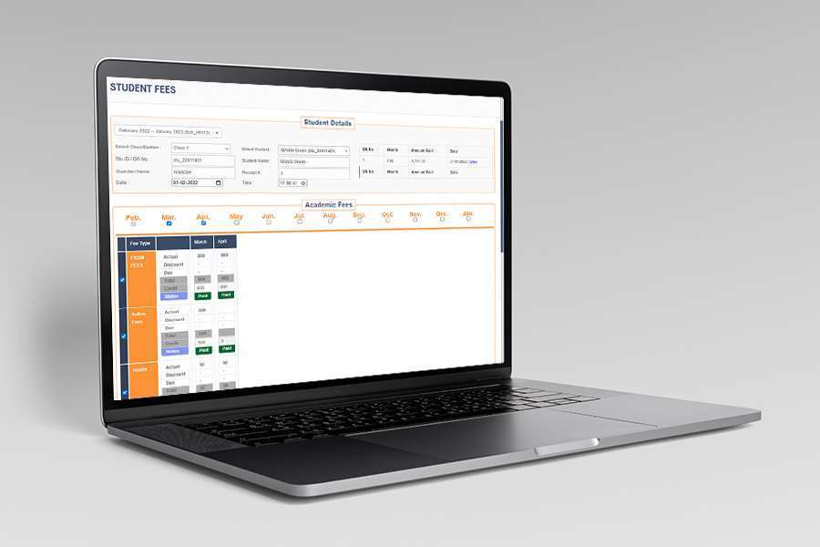 Offline-fees-payment-management